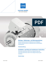 Montage-, Bedienungs-Und Wartungsanleitung: Standardausführung