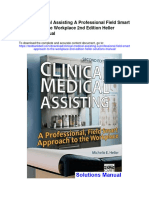 Clinical Medical Assisting A Professional Field Smart Approach To The Workplace 2nd Edition Heller Solutions Manual
