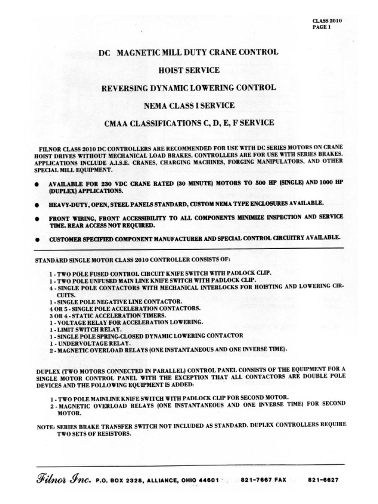 DC Crane Control PDF