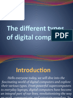 The Different Types of Digital Computer