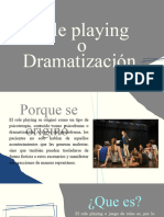 Role Playing o Drammatizacon