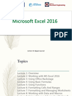 Lecture 6-Excel