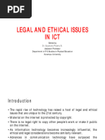 Legal and Ethical Issues