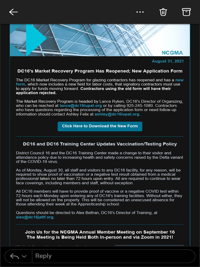 Reply: DC16's Market Recovery Program Has Reopened New Application Form ...