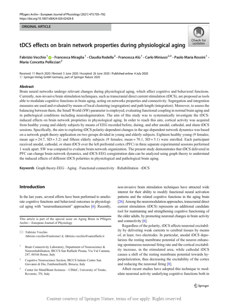 Tdcs effects on brain network properties during ph pdf