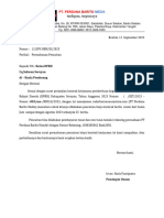 Surat Pencairan RBN (DPRD) Seruyan