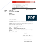 Surat Permohonan Izin Menginap Buat Orang Tua Untuk Pelantikan PDH