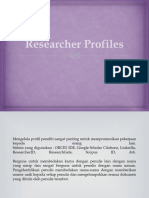 TM Researcher Profile