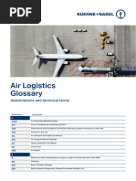 Services Air Freight KN Air Glossary Final