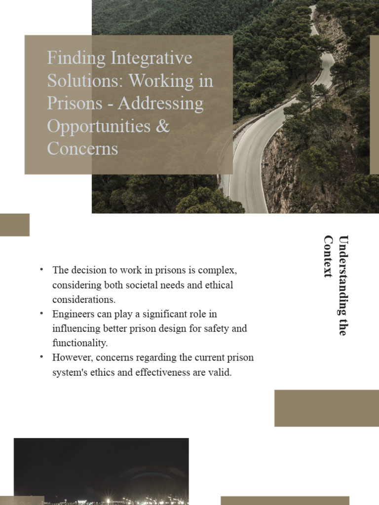 Integrative Approaches to Prison Design | PDF | Prison | Rehabilitation ...