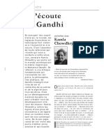 Ecoute Gandhi