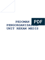 Pedoman Pengorganisasian Unit Rekam Medis