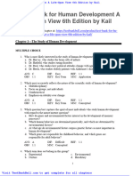 Test Bank For Human Development A Life Span View 6th Edition by Kail