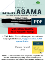 Bimas Kristen Juli KanwilDIKI MODERASI Teologi Mls