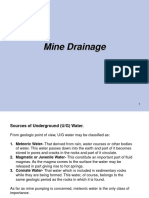 Mine Drainage-Lec 1