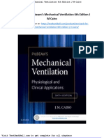 Test Bank For Pilbeams Mechanical Ventilation 6th Edition J M Cairo