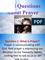 6 Vital Questions About Prayer