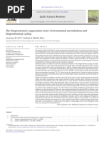 The Neoproterozoic Oxygenation Event Environmental Perturbations and Biogeochemical Cycling