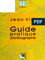 Vial j Guide Pratique Dorthographe