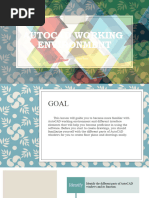 Lesson Autocad Working Environment