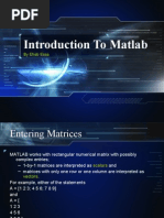 Introduction To Matlab2