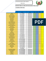 Bebidas Rehidratantes para El Area de Educacion Fisica 2023