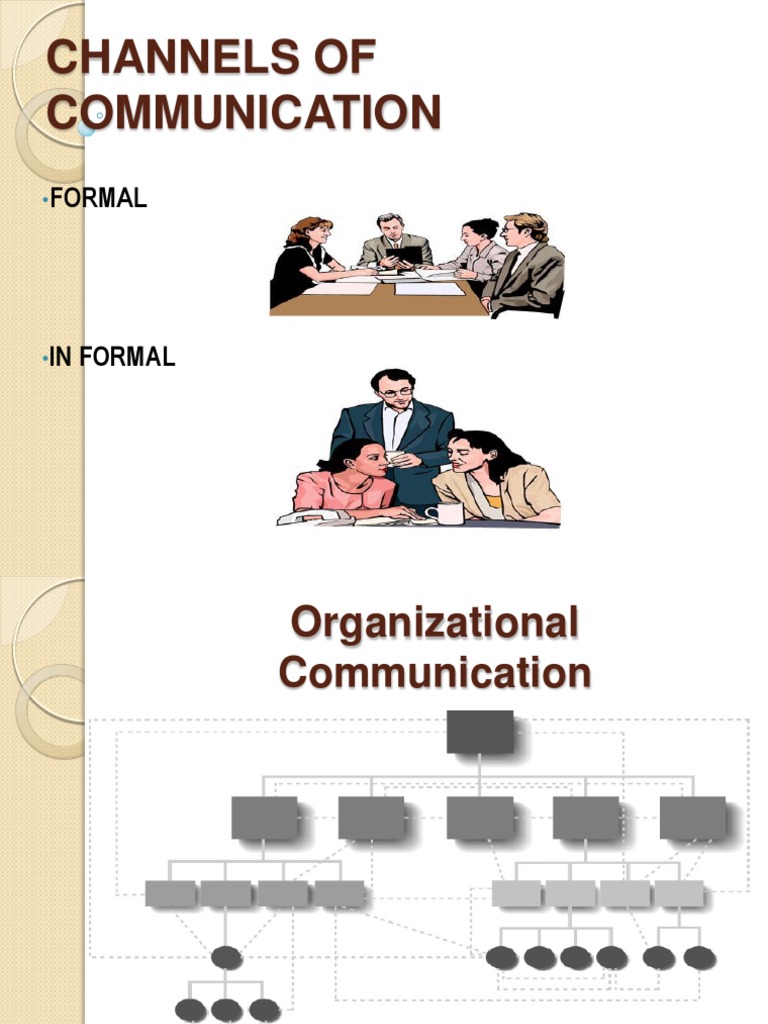 Understanding Formal Communication Channels | PDF | Career & Growth ...