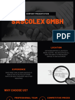 Sascolex Presentation