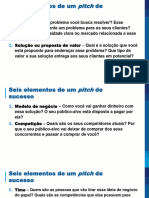 FGV - Seis Elementos de Um Pitch de Sucesso - Recapitulando