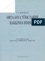 Vasili Viladimiroviç Barthold - Orta-Asya Türk Tarihi Hakkında Dersler - 034658