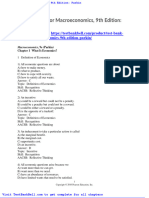 Test Bank For Macroeconomics 9th Edition Parkin