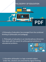 Nature of Philosophy of Education