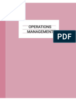 Operations Management - 230309 - 150027