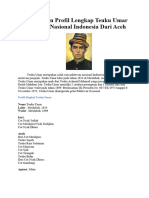 Biografi Dan Profil Lengkap Teuku Umar Pahlawan Nasional Indonesia Dari Aceh