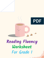 Free Reading Fluency Worksheets Exercise 16