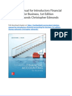 Solution Manual For Introductory Financial Accounting For Business 1st Edition Thomas Edmonds Christopher Edmonds