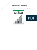 Solution Manual For Business 12th Edition