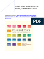 Solution Manual For Issues and Ethics in The Helping Professions 10th Edition Gerald Corey