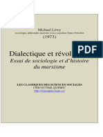 Michael Löwy - Dialectique Et Révolution. Essai de Sociologie Et d’Histoire Du Marxisme-Les Éditions Anthropos (1973)