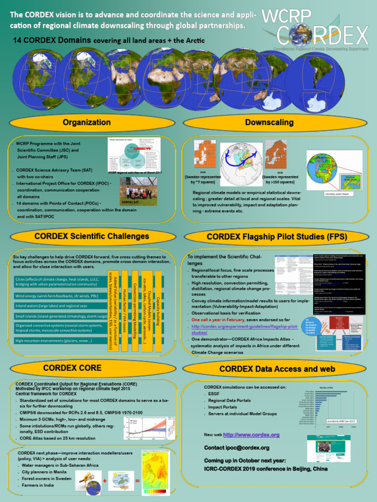 2 34 wcrp lennard cordex pdf earth sciences climate