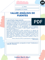 Taller de Fuentes 7° Básico