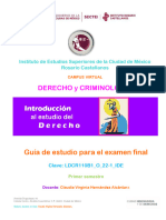 GuiaExamenFinal - Derecho y Criminología - Introducción Al Estudio Del Derecho