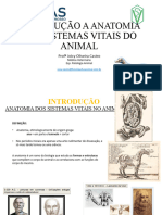 Aula 01 - INTRODUÇÃO ANATOMIA DOS SISTEMAS VITAIS DO ANIMAL