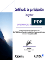 Certificate of Completion