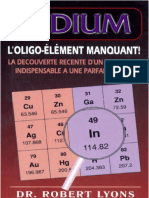 INDIUM L'OLIGO-ELEMENT MANQUANT! Dr Robert Lyons2.0