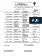 Jadwal Posy September Lansia Dan PTM 2023