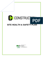 Site Health Satey Plan