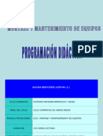 Master Informatica en FP Programacion Montaje Ordenadores