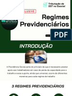 Regimes Previdenciarios