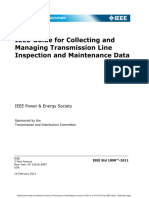 Ieee Guide For Collecting and Managing Transmission Line Inspect